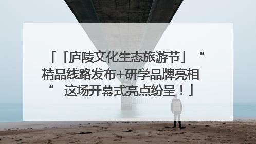 「庐陵文化生态旅游节」“精品线路发布+研学品牌亮相” 这场开幕式亮点纷呈！