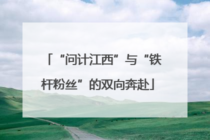 “问计江西”与“铁杆粉丝”的双向奔赴