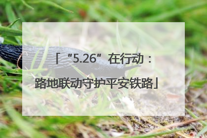 “5.26”在行动：路地联动守护平安铁路
