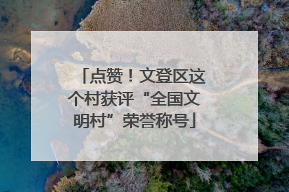点赞！文登区这个村获评“全国文明村”荣誉称号