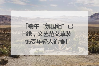 端午“氛围组”已上线，文艺范艾草装饰受年轻人追捧