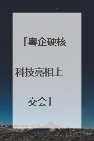粤企硬核科技亮相上交会