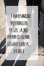 绿色赋能 智创皖美生活 大阪世博会安徽活动日盛大开幕