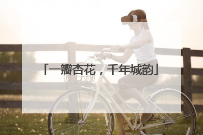 一瓣杏花，千年城韵