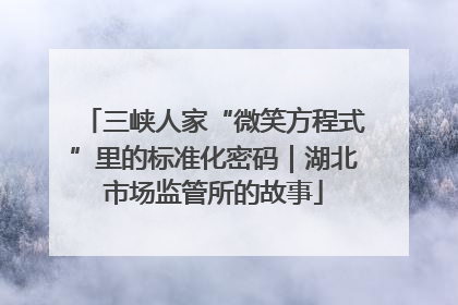 三峡人家“微笑方程式”里的标准化密码｜湖北市场监管所的故事