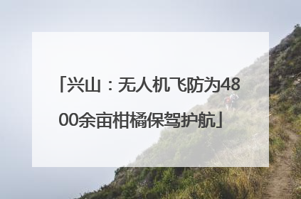 兴山：无人机飞防为4800余亩柑橘保驾护航