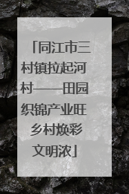 同江市三村镇拉起河村——田园织锦产业旺 乡村焕彩文明浓