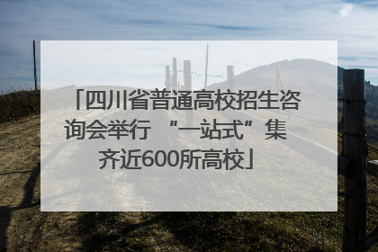 四川省普通高校招生咨询会举行 “一站式”集齐近600所高校