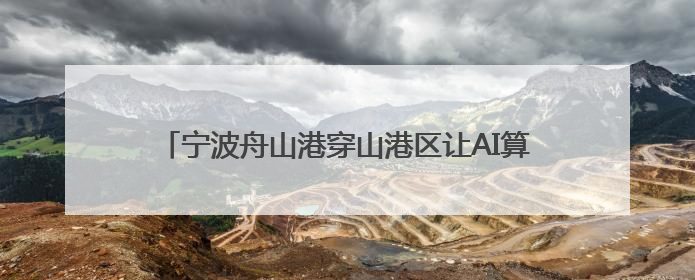 宁波舟山港穿山港区让AI算力既懂业务又能决策 20年的数据“喂”出更聪明的港口