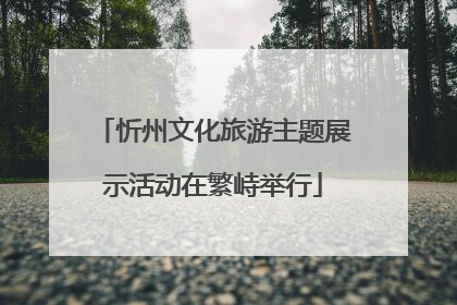 忻州文化旅游主题展示活动在繁峙举行