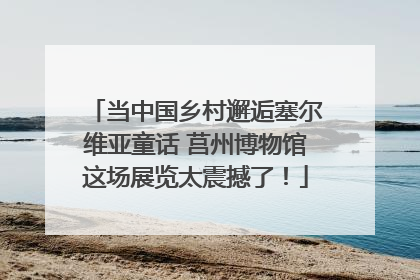 当中国乡村邂逅塞尔维亚童话 莒州博物馆这场展览太震撼了！