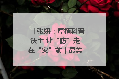 张妍：厚植科普沃土 让“防”走在“灾”前｜最美气象科技工作者