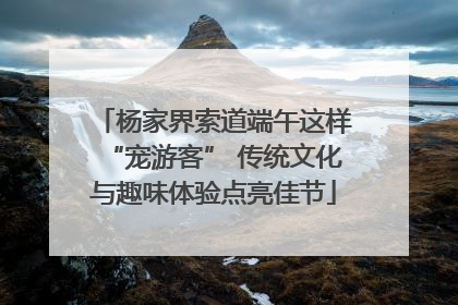 杨家界索道端午这样“宠游客” 传统文化与趣味体验点亮佳节