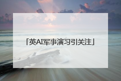 英AI军事演习引关注