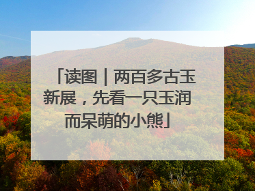 读图｜两百多古玉新展，先看一只玉润而呆萌的小熊