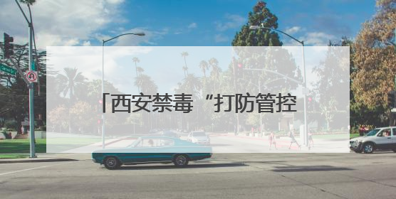 西安禁毒“打防管控宣”并举 成功入围全国禁毒示范城市