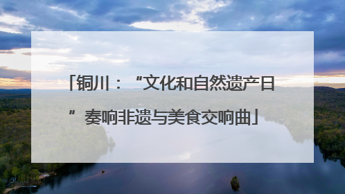 铜川：“文化和自然遗产日”奏响非遗与美食交响曲