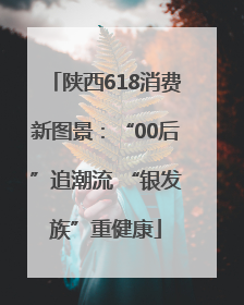 陕西618消费新图景：“00后”追潮流 “银发族”重健康