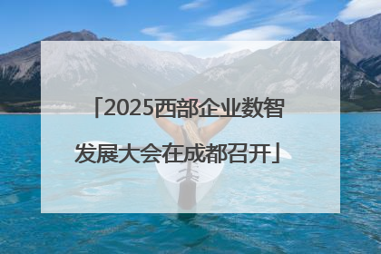 2025西部企业数智发展大会在成都召开